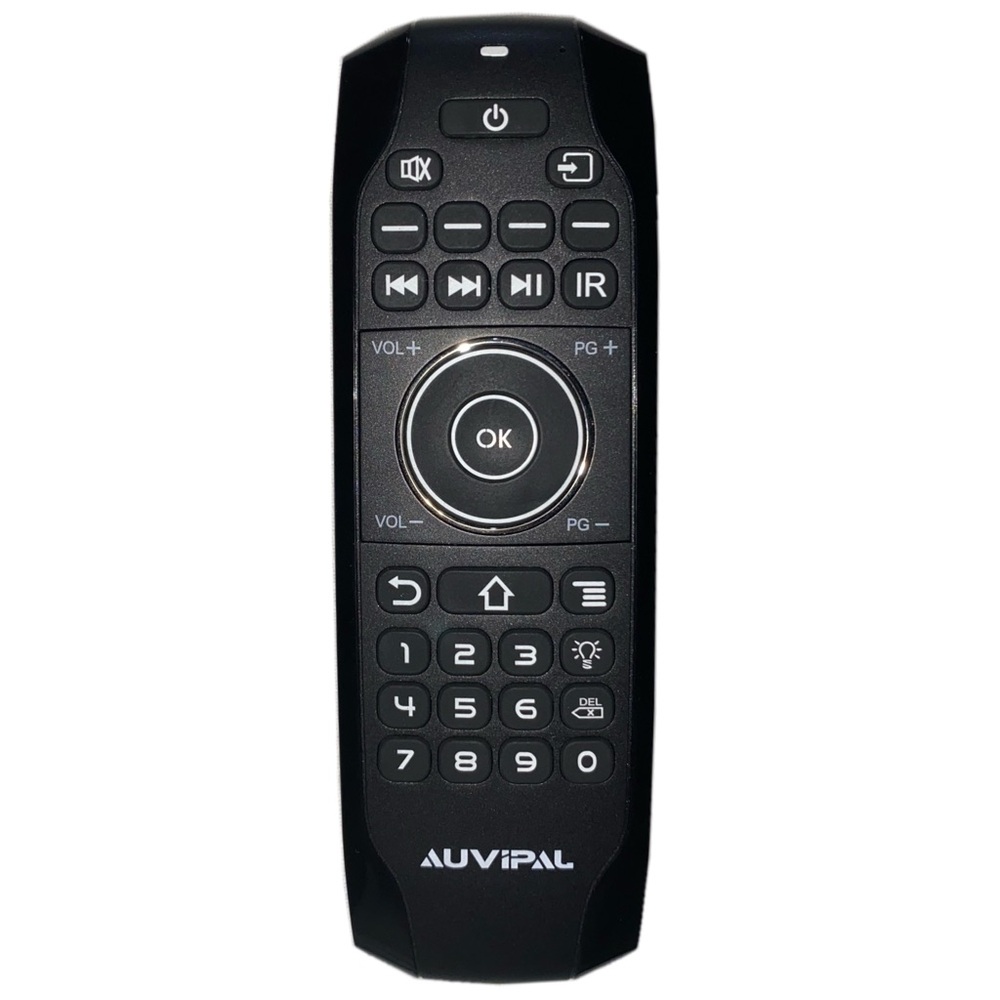 AuviPal G7 Air Mouse Universal Backlit QWERTY Keyboard Remote Control, 2.4G